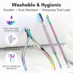 Makartt Cuticle Trimmer with Cuticle Pushers: Cuticle Nipper Professional - Image 8