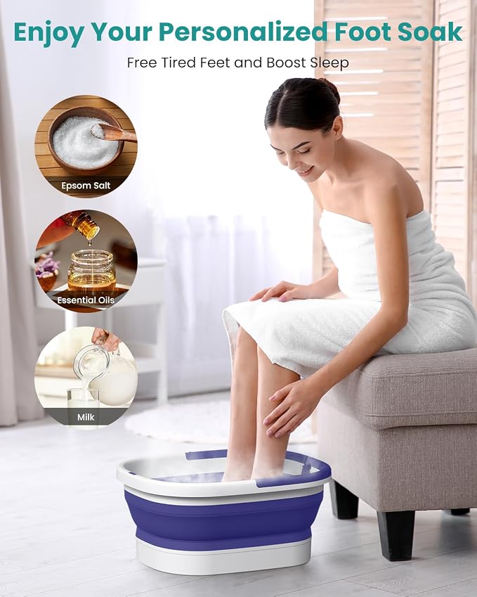 Nekteck Foot Soaking Tub Collapsible Bucket - Image 2