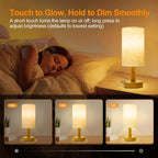 Rechargeable Cordless Table Lamp, Touch Control&Stepless Dimming, Wireless - Image 2