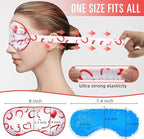 Sleep Mask w/Cooling Gel Eye Mask, Silk Eye Mask - Image 5