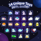 Bath Bombs for Kids with Surprise Inside – 24 Pack Handmade Bath Bombs with - Image 2