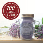 Our Own Candle Company, Cedarwood Vanilla Scented Mason Jar Candle, 100 Hour - Image 2