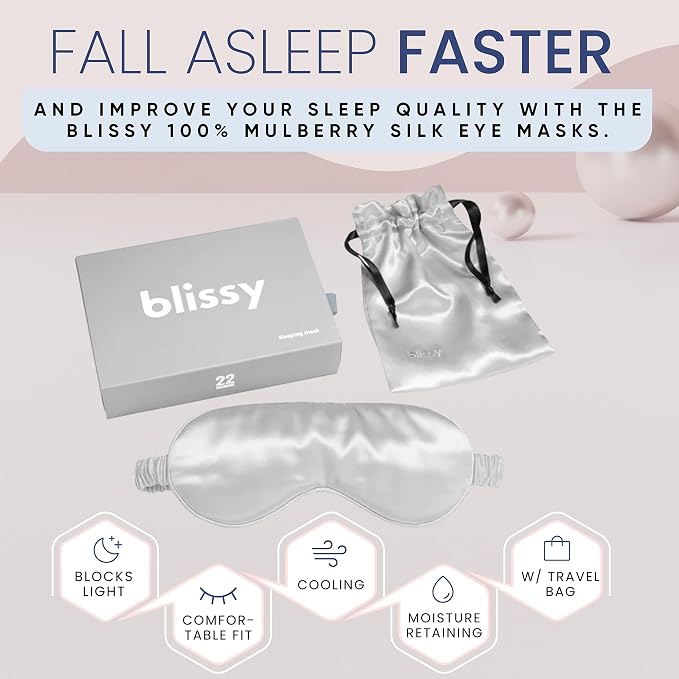 Blissy Silk Sleep Mask - Image 3