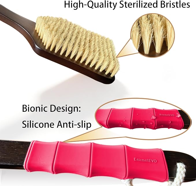 Back Scrubber Shower Brush, Dry Brushing Body Brush - Image 3
