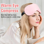 BeHoomi Heated Eye Mask, Weighted Sleep Mask Warm Compress - Image 2
