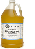 La Almona - Ultimate Glide Massage Oil, 1 Gallon Refill Jug by LaAlmona