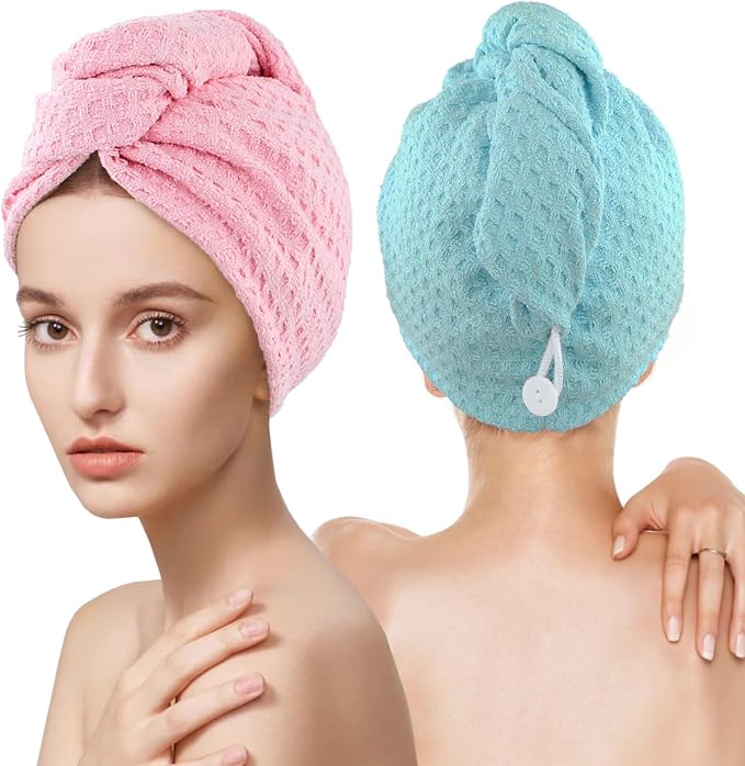MaopaoBeauty Microfiber Hair Towel Wrap by BESTCHOICEFORYOU%EF%BC%81