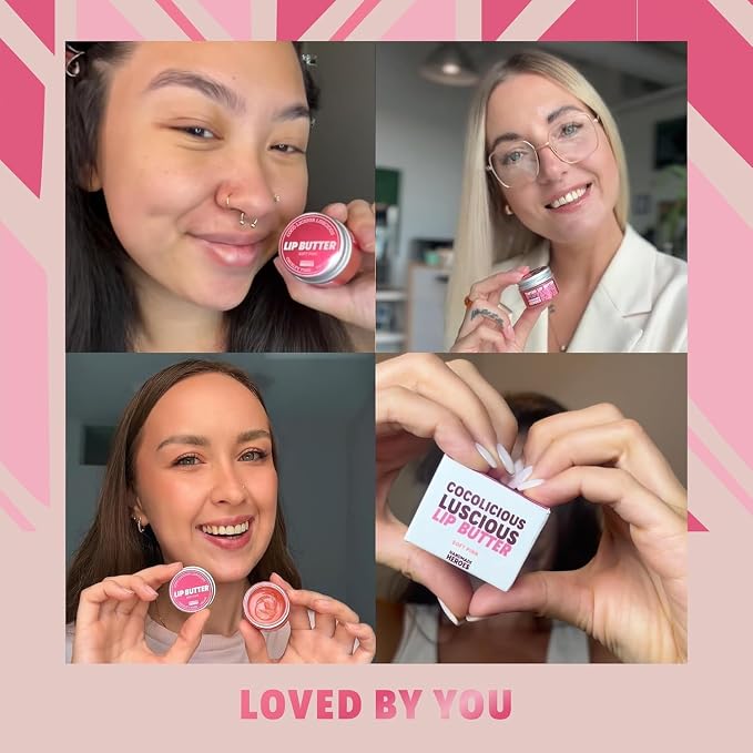 100% Natural Tinted Lip Butter Sleeping Lip Mask Clean Petroleum Free Lip - Image 6