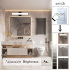OOWOLF Bathroom Vanity Light, Adjustable Brightness 12W 17.3inch Bathroom Light - Image 2
