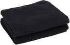 PERFEHAIR Black Salon Towels-Barber Hand Cotton Towel by PERFEHAIR