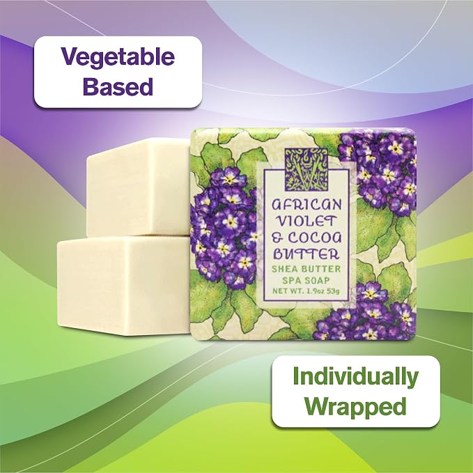 Greenwich Bay Mini Botanical Soap Bars – 12 Pack 1.9 oz Each – Individually - Image 4