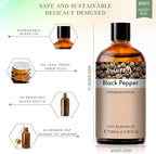 Black Pepper 3.38fl.oz Essential Oil, PHATOIL Pure Aromatherapy Oils - Image 5