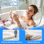 Luxury Oversized Petal-Shaped Bath Pillow - Image 8
