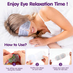 45 Pcs Disposable Steam Eye Mask Bulk - Image 4