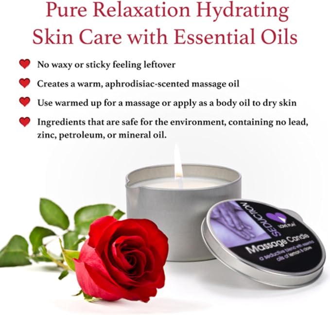 LOVE PLAY Massage Oil Candle for Home SPA - Image 5