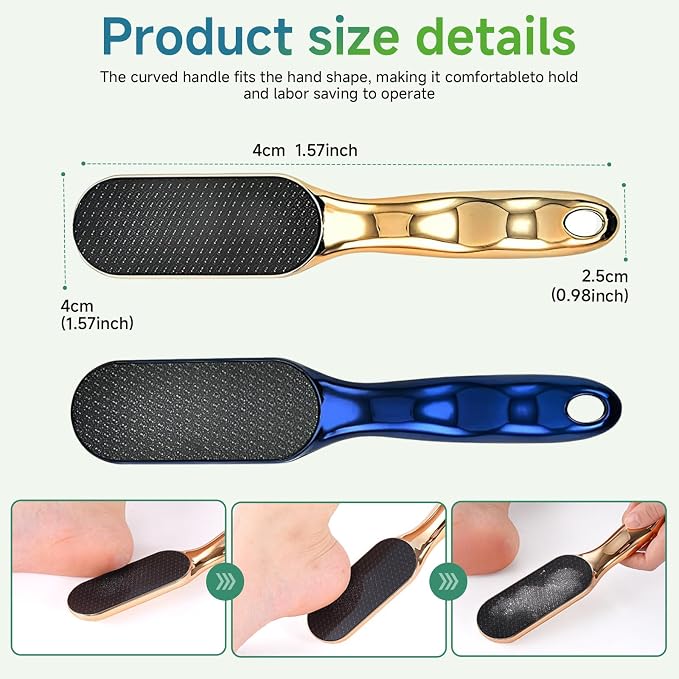 2Pcs Nano Glass Foot File, Nano-Glass Foot File, Foot Scraper - Image 2