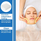 Teling 60 Pcs 60 Pcs Disposable Sauna Blanket Liners, 47x83 Inch Plastic Sheets - Image 7
