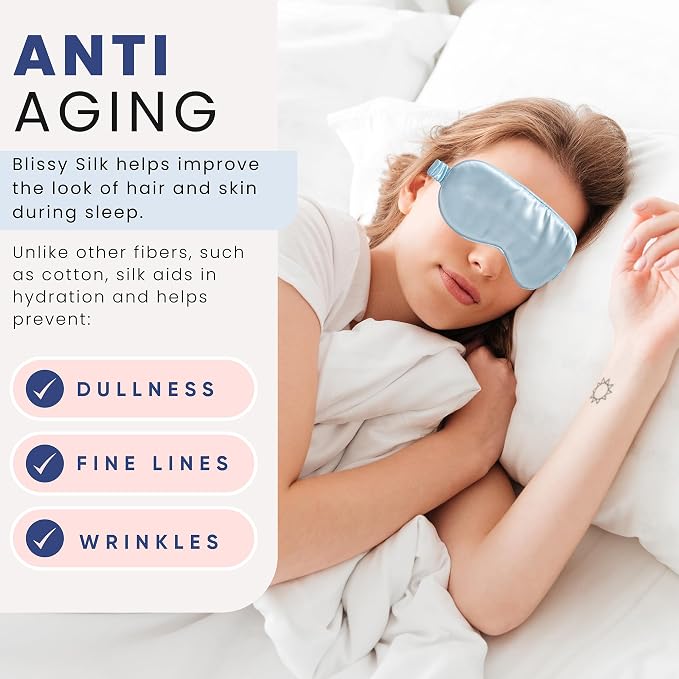 Blissy Silk Sleep Mask - Image 7