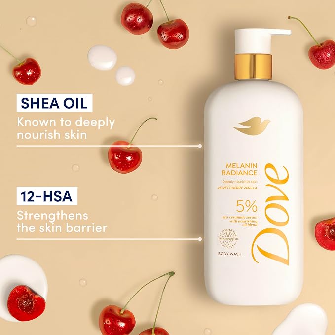 Dove Body Wash Melanin Radiance Nourishes - Image 6