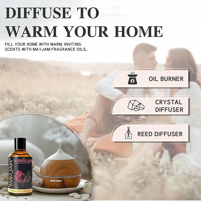MAYJAM 100ML/3.38FL.OZ Bubble Gum Fragrance Oils - Image 5