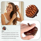 ElevateTech Wooden Scalp Massager Comb - Image 7