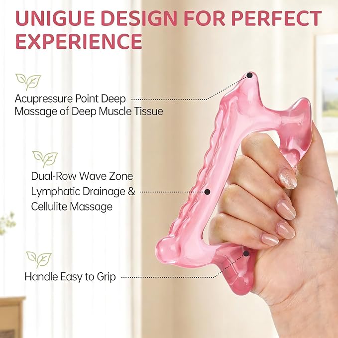6-in-1 Resin Body Gua Sha Facial Tools - Image 2