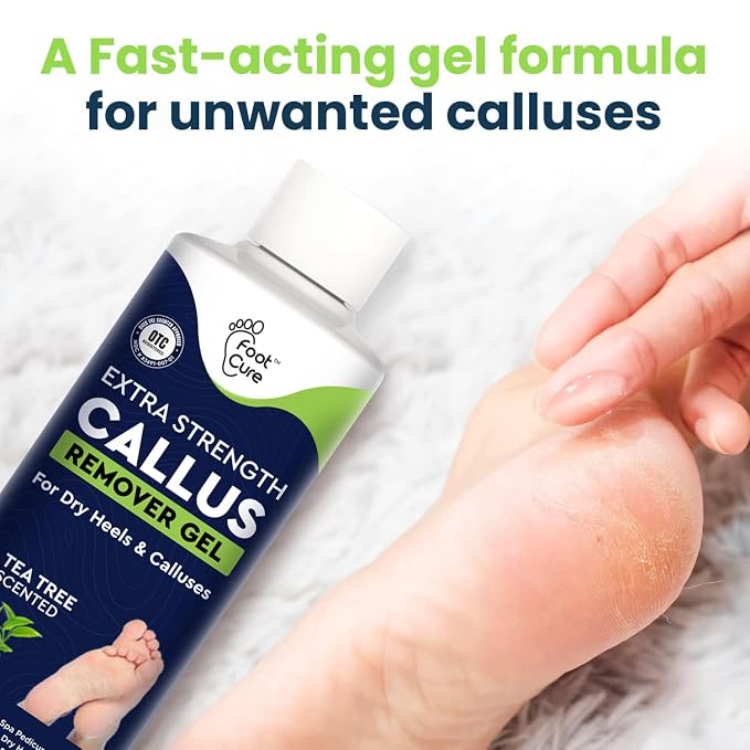 Callus Remover for Feet with Extra Strength Gel & Foot Pumice Stone Set - Image 6