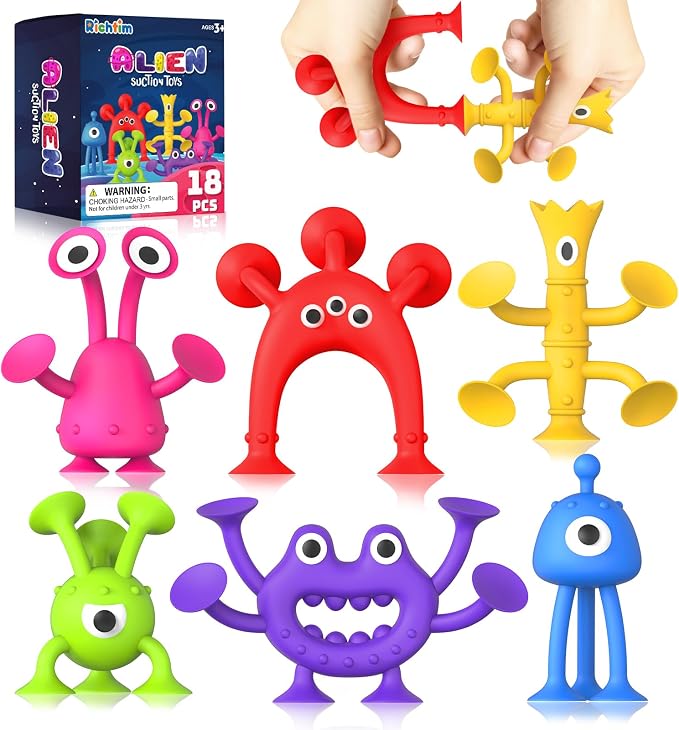 Suction Toy Toddler Bath Toys: No Hole Bath Toy by Richtim