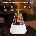 Flame Essential Oil Diffuser, Upgrade 7 Colour Lights Aromatherapy Diffuser - Image 3