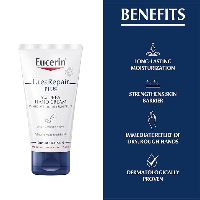 Eucerin Dry Skin Intensive Hand Cream - Image 3