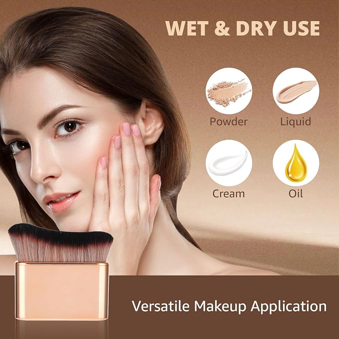 Professional Kabuki Foundation Brush - Image 4
