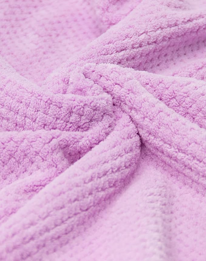 Microfiber Hair Towel Wrap for Women, Quick-Dry Turban, Ultra Absorbent & - Image 7