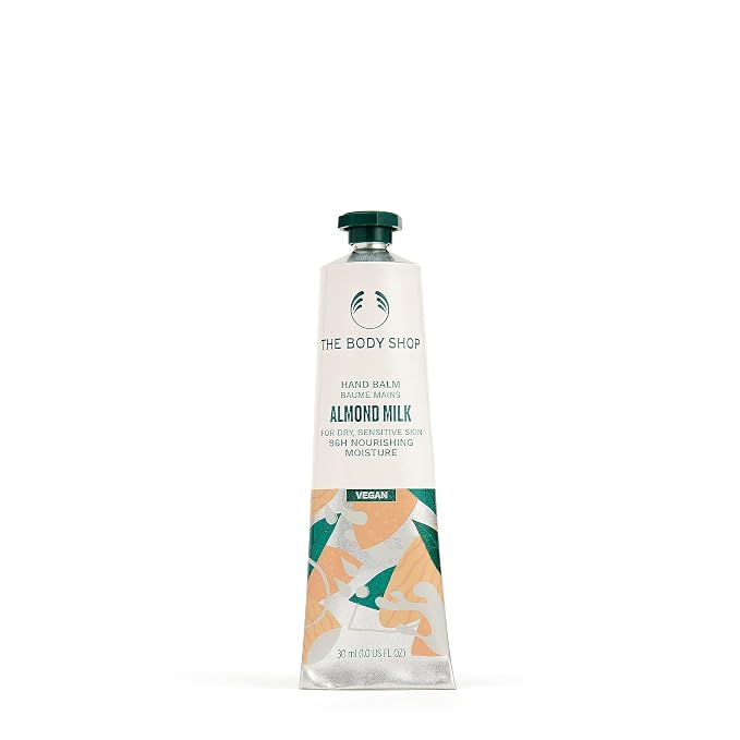 The Body Shop Almond Milk Hand Balm – Moisturizes and Protects Sensitive Skin – by TheBodyShop