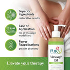Herbal Therapy 8 Fl oz Massage Oil, Aloe Vera, Professional, Massage Therapy - Image 4