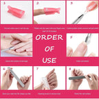 Gel Nail Polish Remover Tools Kit, - Image 7