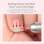 MelodySusie Large Barrel Nail Buffer Bit, Professional Safety Carbide Nail Bit - Image 5