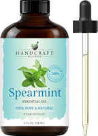 Handcraft Blends Spearmint Essential Oil – Huge 4 Fl Oz – 100% Pure and Natural by HandcraftBlends