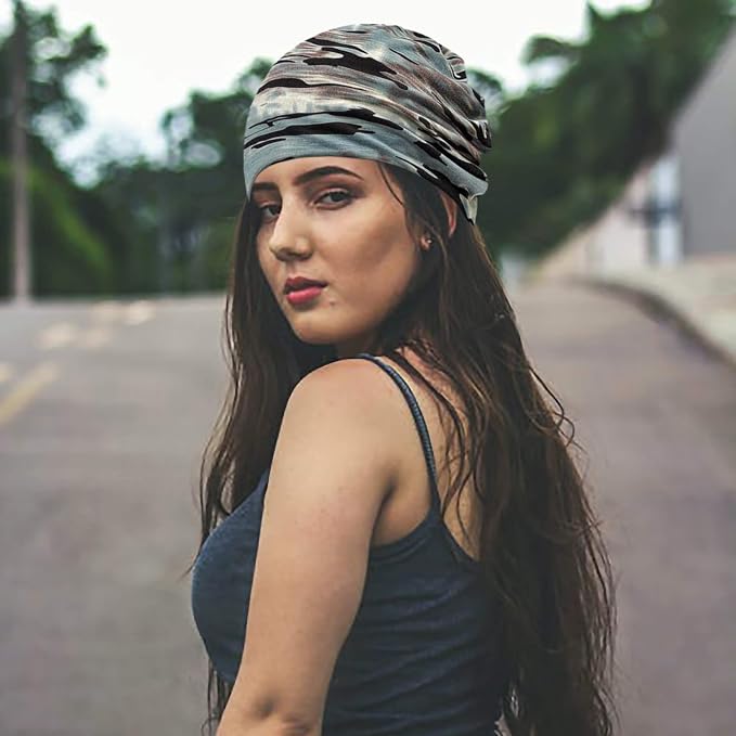 Women's Summer Beanie for Men Hat Boho Hats Adult Dwarf Hats Chemo Cap Cancer - Image 4