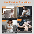 Weighted Heating Pad for Back & Cramps Relief - Image 6