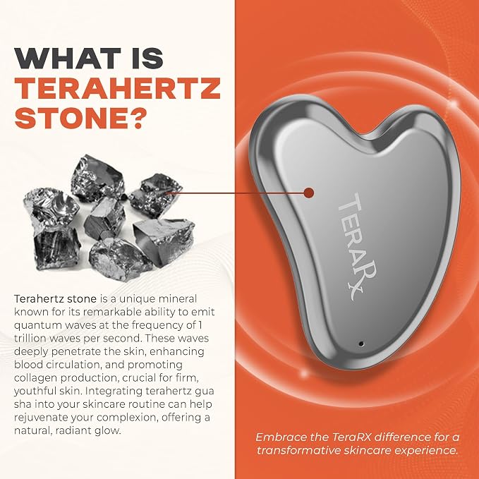TeraRX® Terahertz Gua Sha for Enhanced Lymphatic Drainage, and Relieved Facial - Image 2