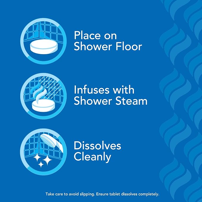 Vicks, VapoShower Plus, Shower Steamers, Eucalyptus Shower Steamer & Menthol - Image 6