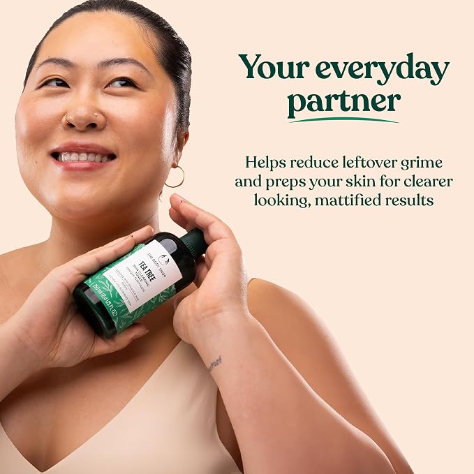 The Body Shop Tea Tree Skin Clearing Mattifying Toner – Purifying Vegan Facial - Image 5