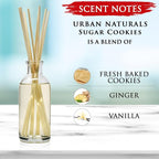 Urban Naturals Sugar Cookies Reed Diffuser Oil Set | Freshly-Baked, Buttery - Image 7