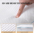 Non Slip Bath Pillow, Luxury Spa Bathtub Head & Neck Rest Support, Permeable - Image 4