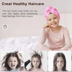 Unicorn Castle Microfiber Hair Towel - Image 4