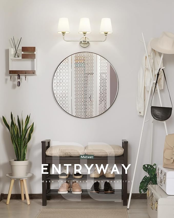 Bathroom Light Fixtures, Brushed Nickel Vanity Lights - Image 7