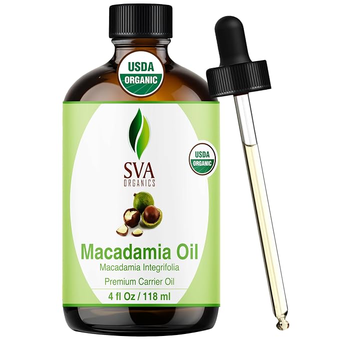 SVA Macadamia Seed Oil Organic by SVAORGANICS