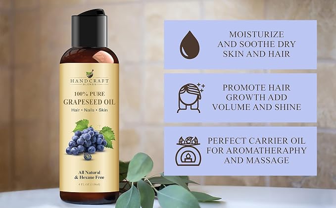 Handcraft Blends Grapeseed Oil - Image 5