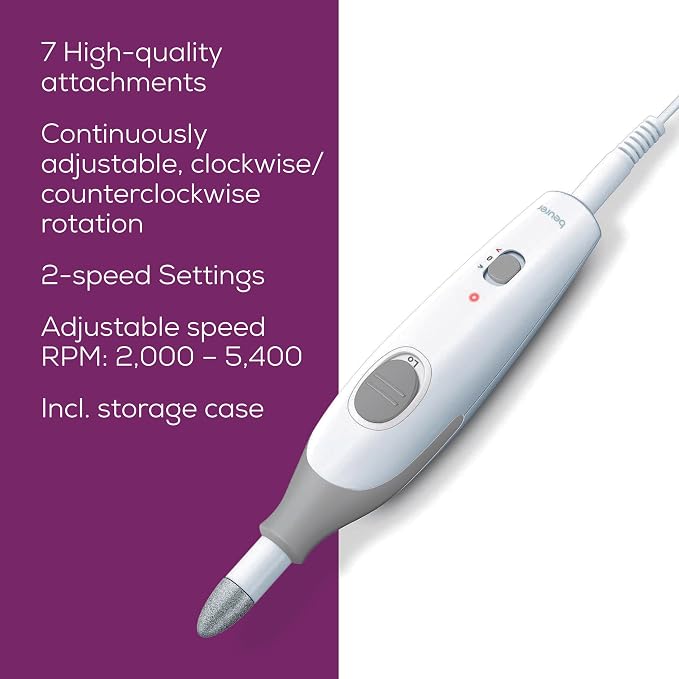 Beurer MP32 Electric Nail Drill - Image 8