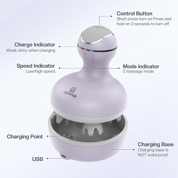 COMFIER Electric Scalp Massager - Image 5